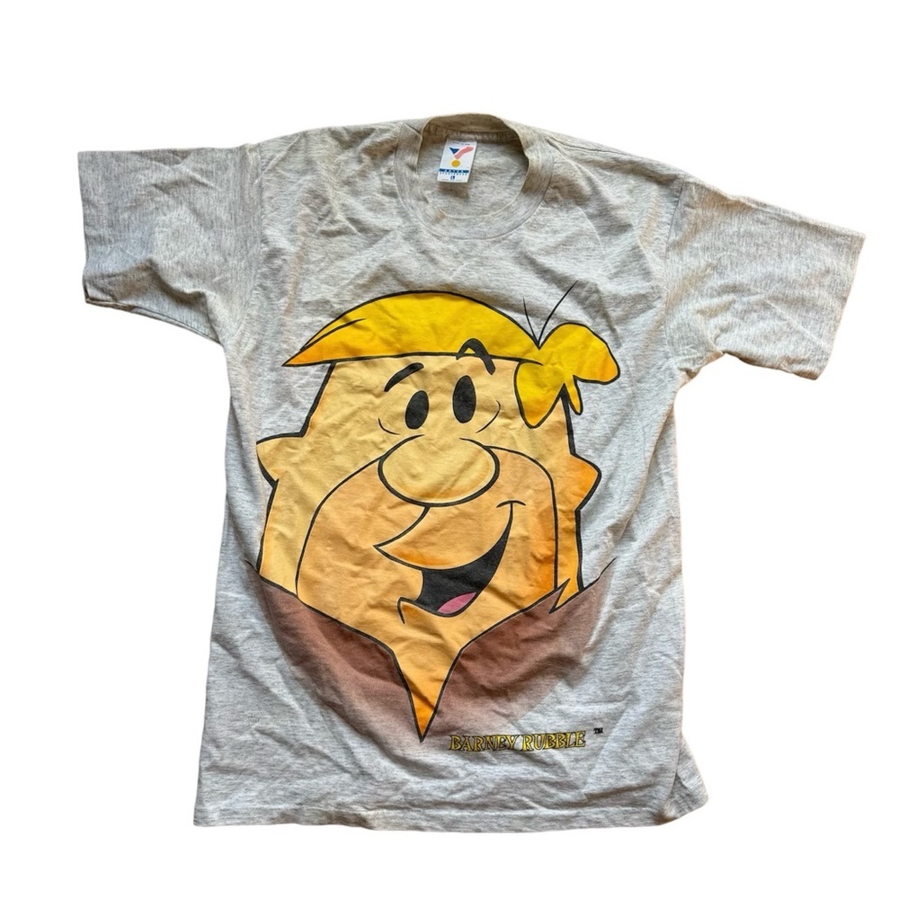 VTG The Flintstones Barney '94 T-Shirt Single Stich USA Artex Sportswear Size: L